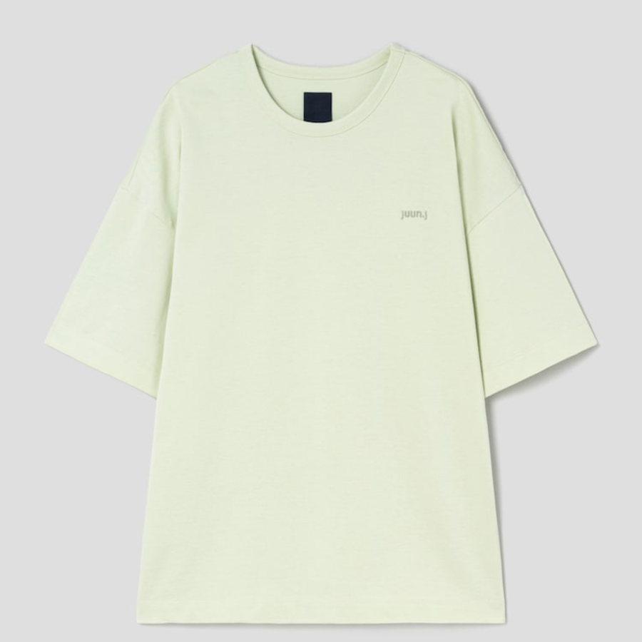 JUUN.J KIM KEEVER Floating Flower Oversized Short Sleeve – Lemon