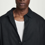 COS Relaxed Long-Sleeve Shirt – Navy