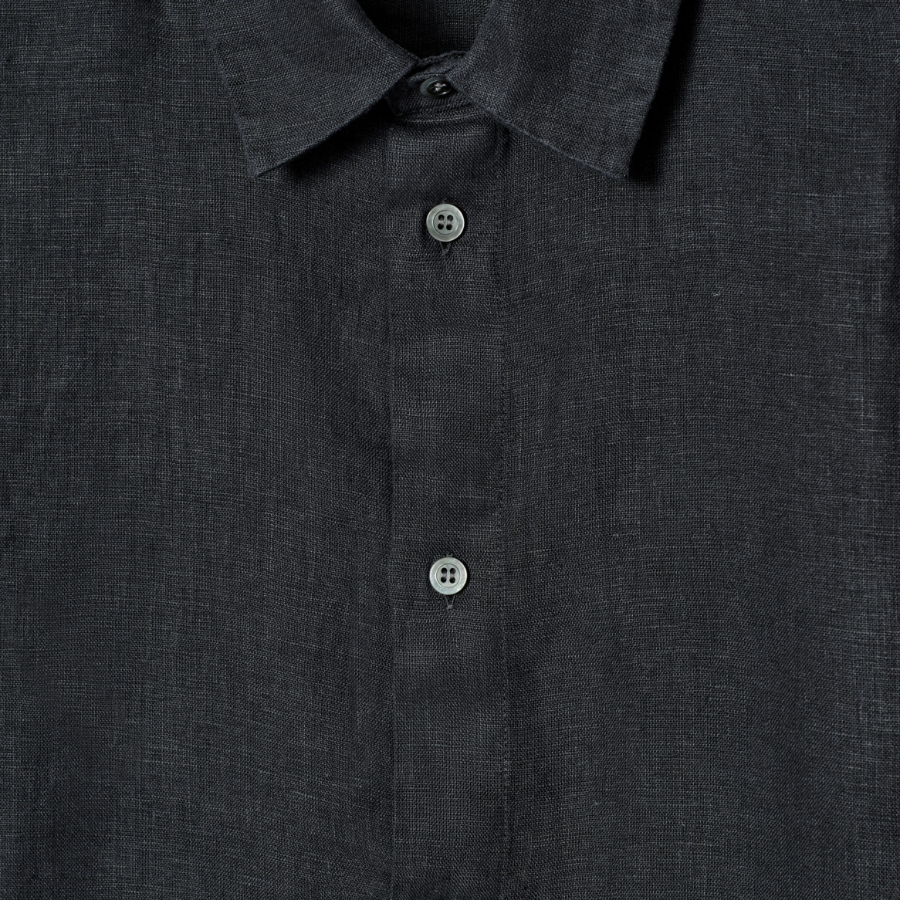 COS Relaxed Long-Sleeve Shirt – Navy