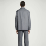 COS Relaxed Denim Overshirt – Grey