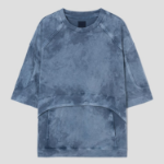 JUUN.J Racer Multi Piping Dyed Short Sleeve – Blue