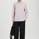 COS Regular Stripe Cotton Shirt – Pink/Stripe