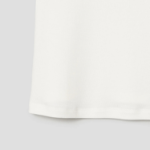 Theory Women Ribbed Viscose Deep Scoop Tank - Ivory