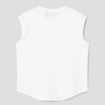 Theory Women Apex Cotton Shirt Tail Tank - White