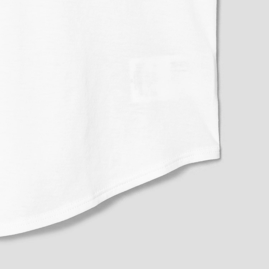 Theory Women Apex Cotton Shirt Tail Tank - White