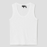 Theory Women Nebulous Easy Tank - White