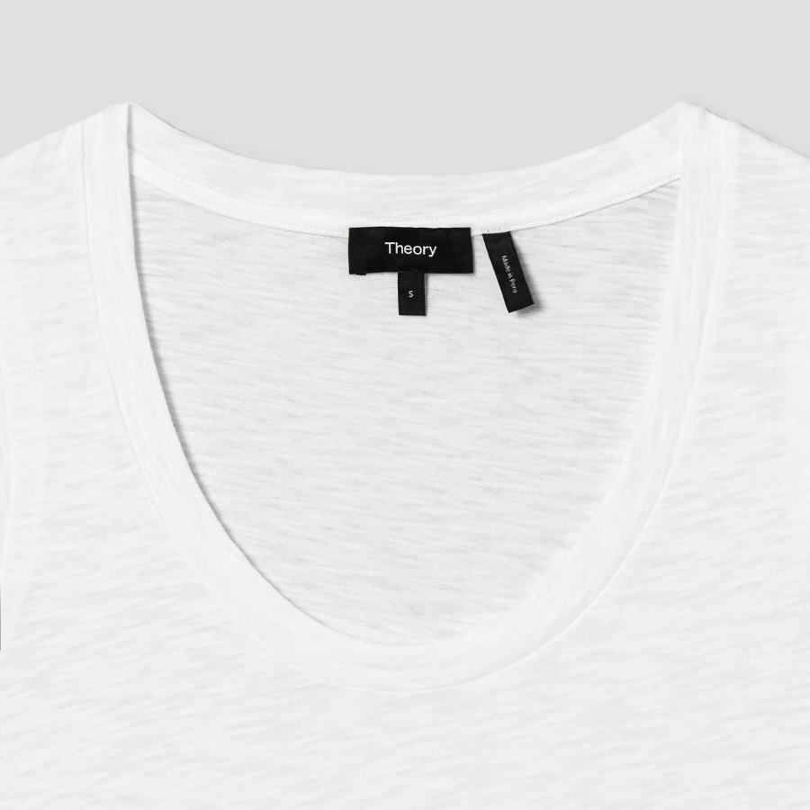 Theory Women Nebulous Easy Tank - White