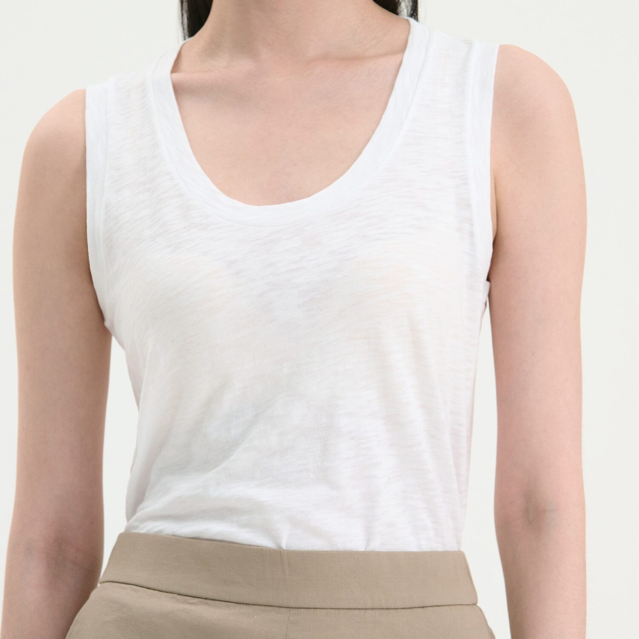 Theory Women Nebulous Easy Tank - White
