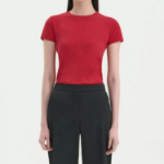 Theory Women Nebulous Rodiona Tee - Cherry