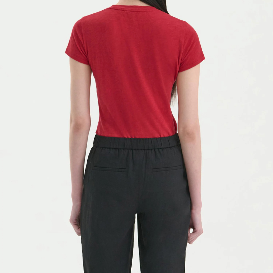 Theory Women Nebulous Rodiona Tee - Cherry