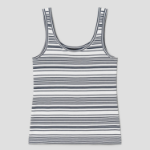 Theory Women Cotton Stripe Bram Tee - Navy Multi