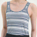 Theory Women Cotton Stripe Bram Tee - Navy Multi