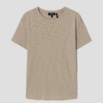 Theory Women Nebulous Easy Tee - Soft Taupe