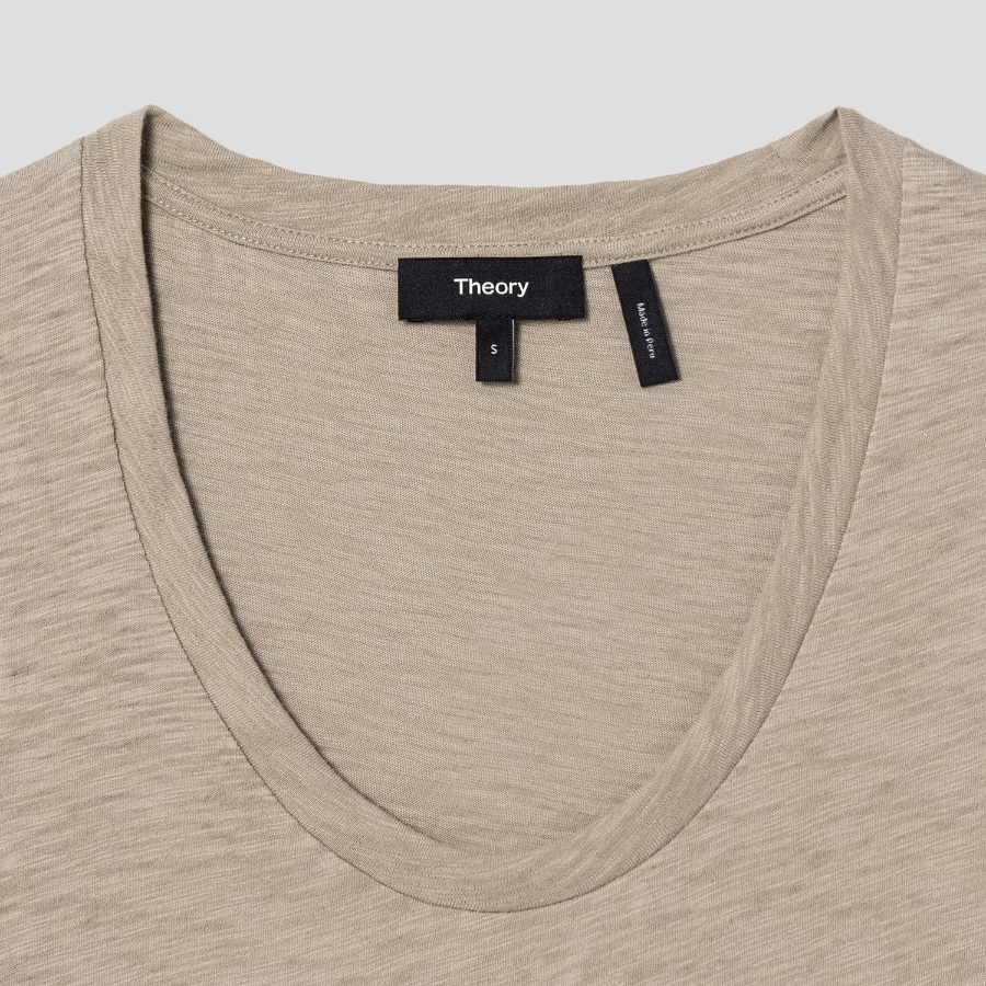 Theory Women Nebulous Easy Tank - Soft Taupe