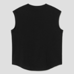 Theory Women Apex Cotton Shirt Tail Tank - Black