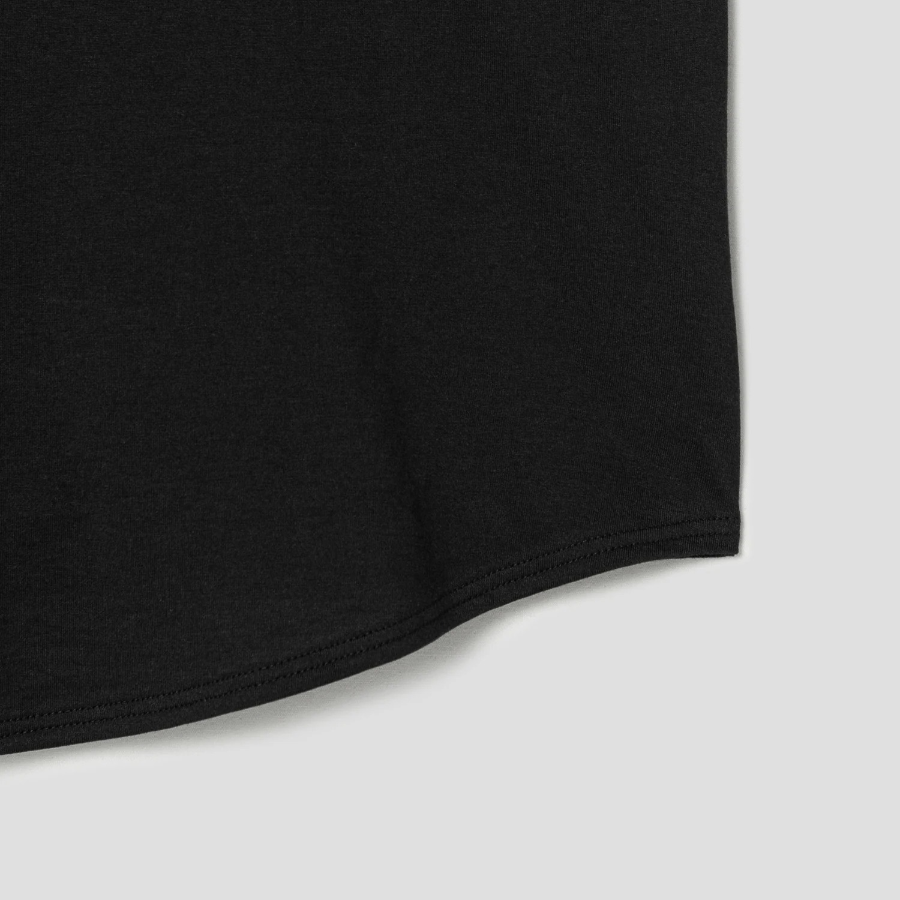 Theory Women Apex Cotton Shirt Tail Tank - Black