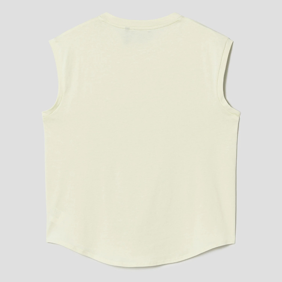 Theory Women Apex Cotton Shirt Tail Tank - Aloe