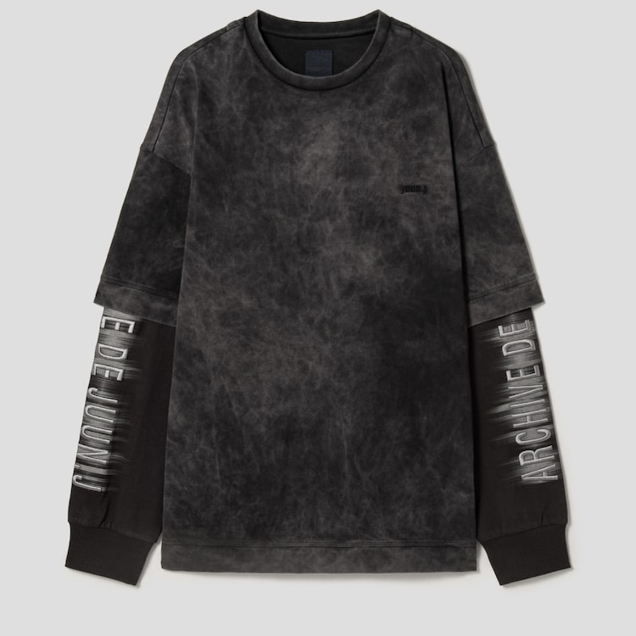 Theory Women Wide Stripe Boxy Crewneck Tee - Navy Multi