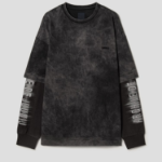 Theory Women Wide Stripe Boxy Crewneck Tee - Navy Multi