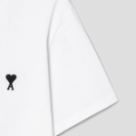 ami [Exclusive] (Unisex) Black And White ADC T-shirt – White