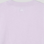 ami Women Off White ADC Cropped T-shirt – Lilac