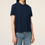 ami (Unisex) Tonal ADC T-shirt – Night Blue