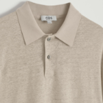COS – Knitted Linen Polo Shirt