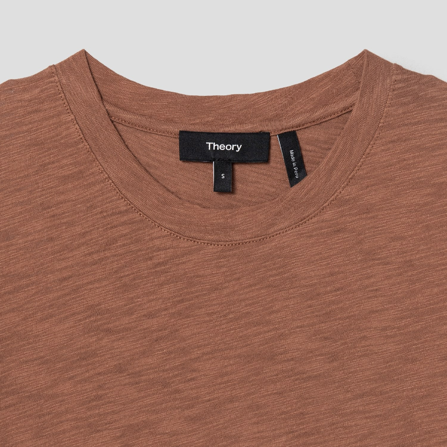 Theory Women Nebulous Rodiona Tee - Dark Ginger