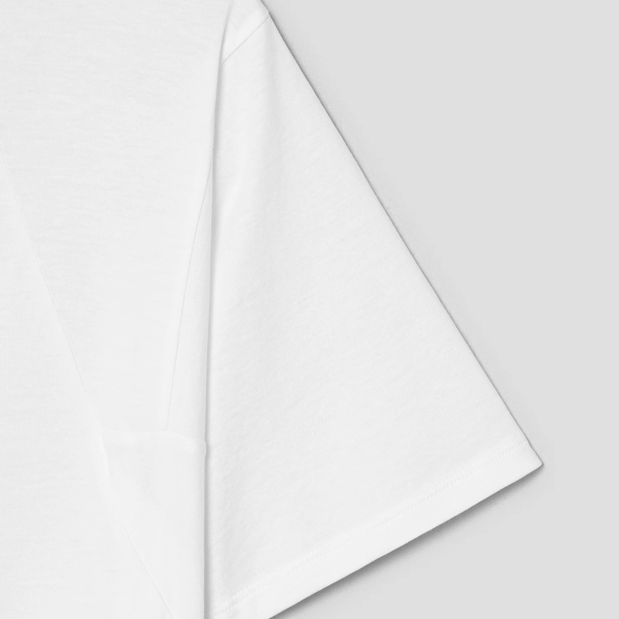 Theory Women Apex Cotton Flutter Tee - White