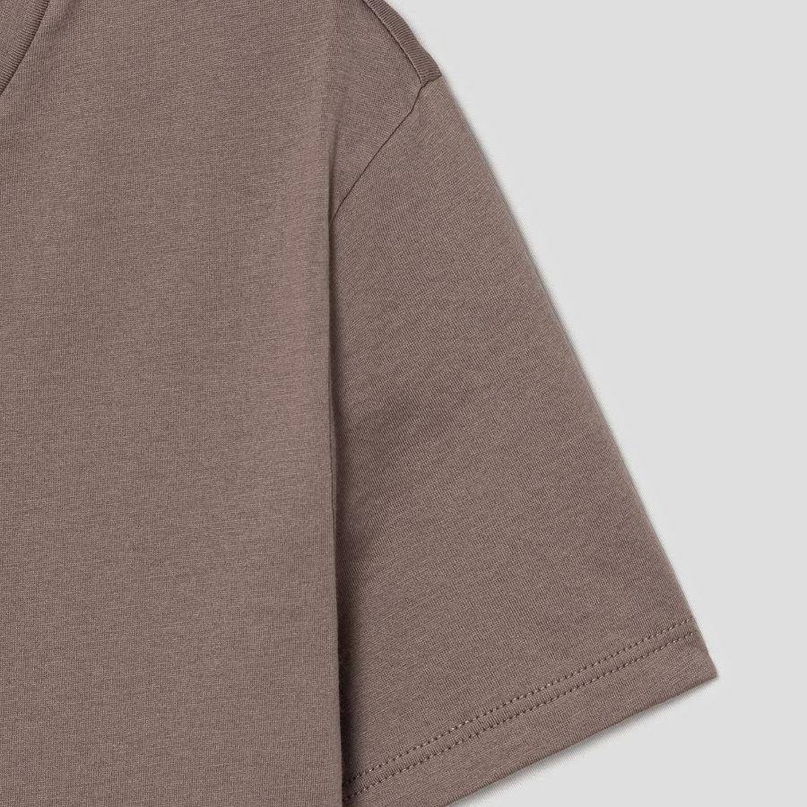 Theory Women Apex Cotton Tiny Tee - Walnut