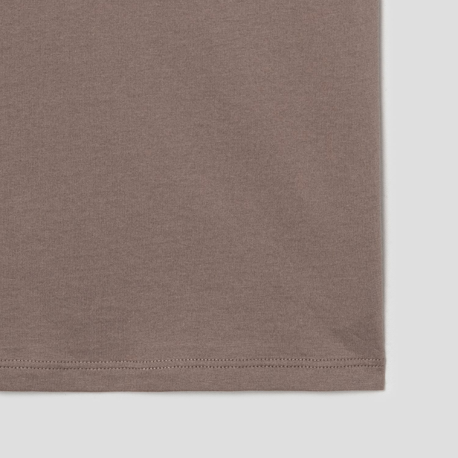 Theory Women Apex Cotton Tiny Tee - Walnut