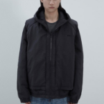 JUUN.J (Унисекс) Куртка Nylon Detachable Padding Vest Reversible Jumper – Black