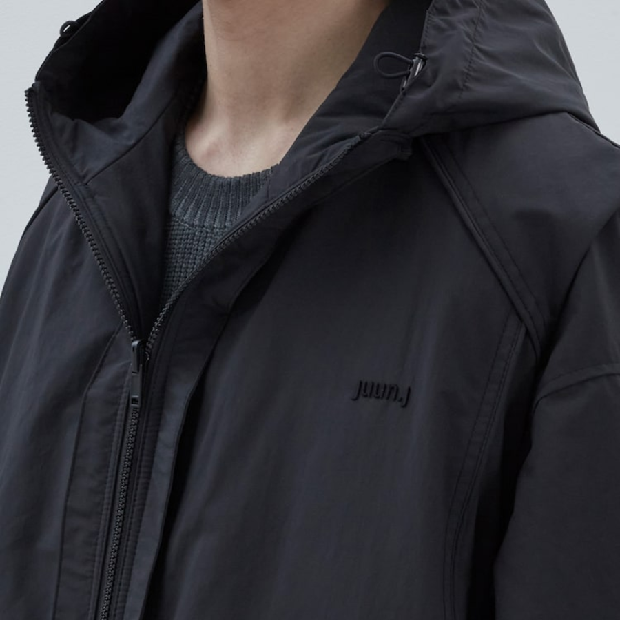 JUUN.J (Унисекс) Куртка Nylon Detachable Padding Vest Reversible Jumper – Black