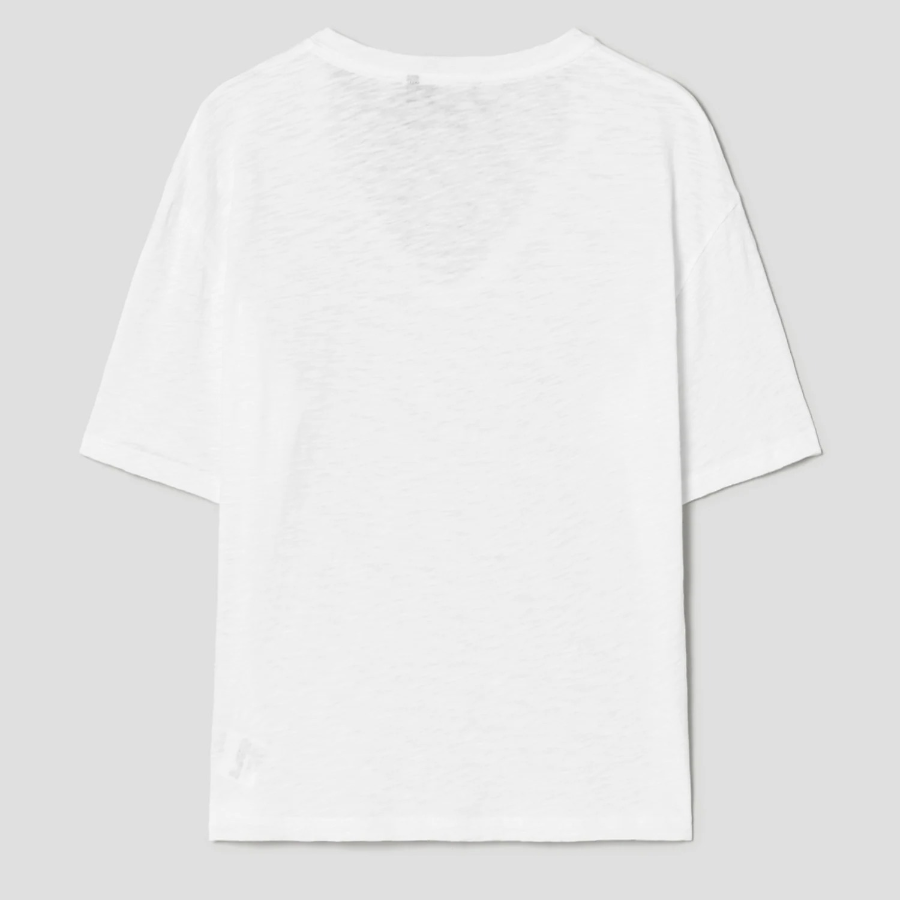 Theory Women Nebulous Relaxed Vneck Tee - White