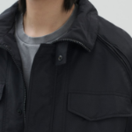 JUUN.J (Унисекс) Куртка Nylon Detachable Out-Pocket Foldable Reversible Jumper – Black