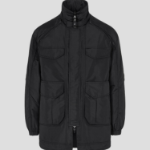 JUUN.J (Унисекс) Куртка Nylon Detachable Out-Pocket Foldable Reversible Jumper – Black