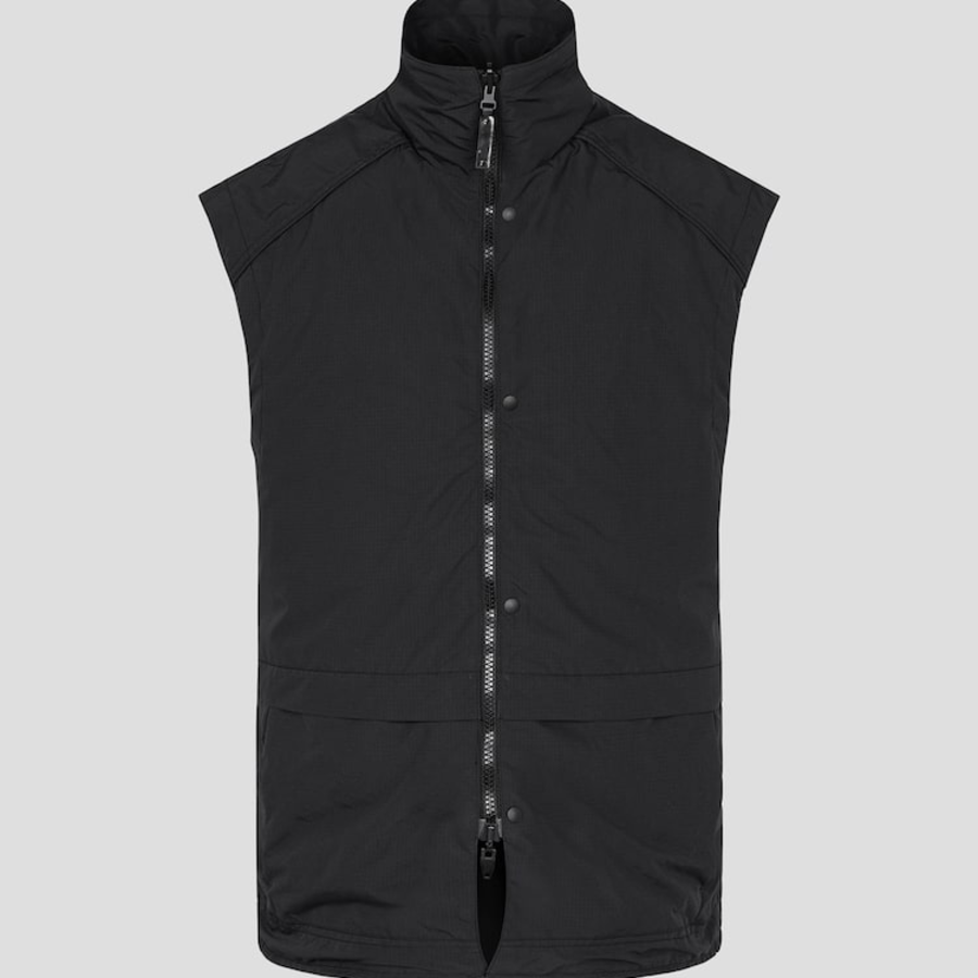 JUUN.J (Унисекс) Куртка Nylon Detachable Out-Pocket Foldable Reversible Jumper – Black