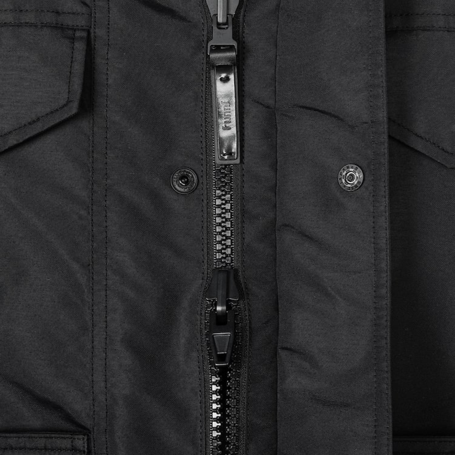 JUUN.J (Унисекс) Куртка Nylon Detachable Out-Pocket Foldable Reversible Jumper – Black