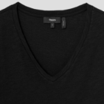 Theory Women Nebulous Relaxed Vneck Tee - Black
