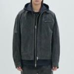 JUUN.J (Унисекс) Куртка [CORE] Delave Cotton Workwear Setup Jacket – Grey