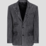 JUUN.J (Унисекс) Куртка Denim Oversized Setup Jacket – Black