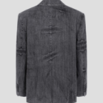 JUUN.J (Унисекс) Куртка Denim Oversized Setup Jacket – Black