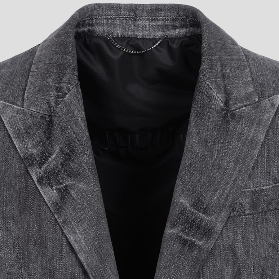 JUUN.J (Унисекс) Куртка Denim Oversized Setup Jacket – Black