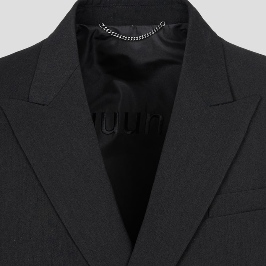 JUUN.J (Унисекс) Жакет Blended Wool Belted Setup Jacket – Black