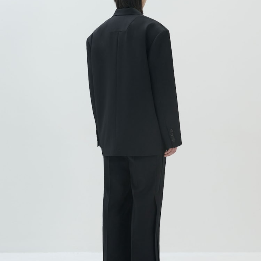 JUUN.J (Унисекс) Жакет [CORE] Wool Slit Setup Jacket – Black