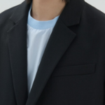 JUUN.J (Унисекс) Жакет [CORE] Wool Slit Setup Jacket – Black