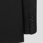 JUUN.J (Унисекс) Жакет [CORE] Wool Slit Setup Jacket – Black