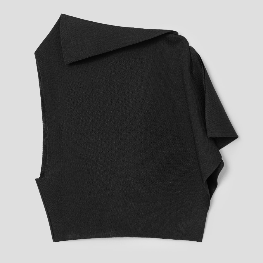 JACQUEMUS La Maille Trapeze - Black