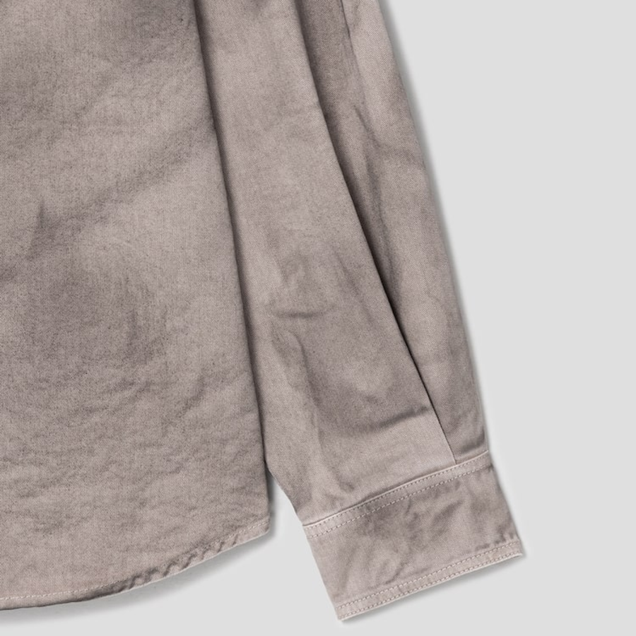 JUUN.J (Унисекс) Рубашка Denim Painted Loose-Fit Shirt – Beige