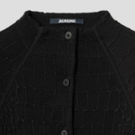 JACQUEMUS Le Cardigan Scala - Black